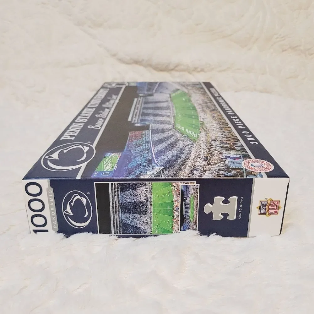 Penn State Beaver Stadium Nittany Lions Football 1000 Piece Panoramic Puzzle New